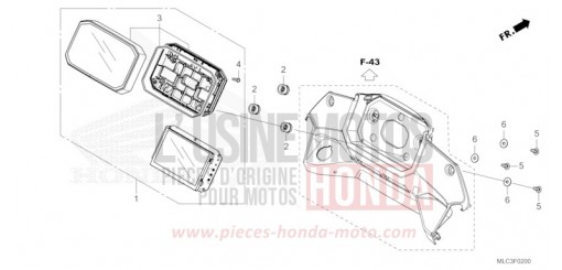 METER (XL750P/R) XL750P de 2023